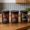 Wild Küche Genusspaket mit vier Gläsern: Rehragout, Hirschragout, Wildschweinragout, Wildschweinbolognese und Wilde Currywurst von Herzhaft Wild
